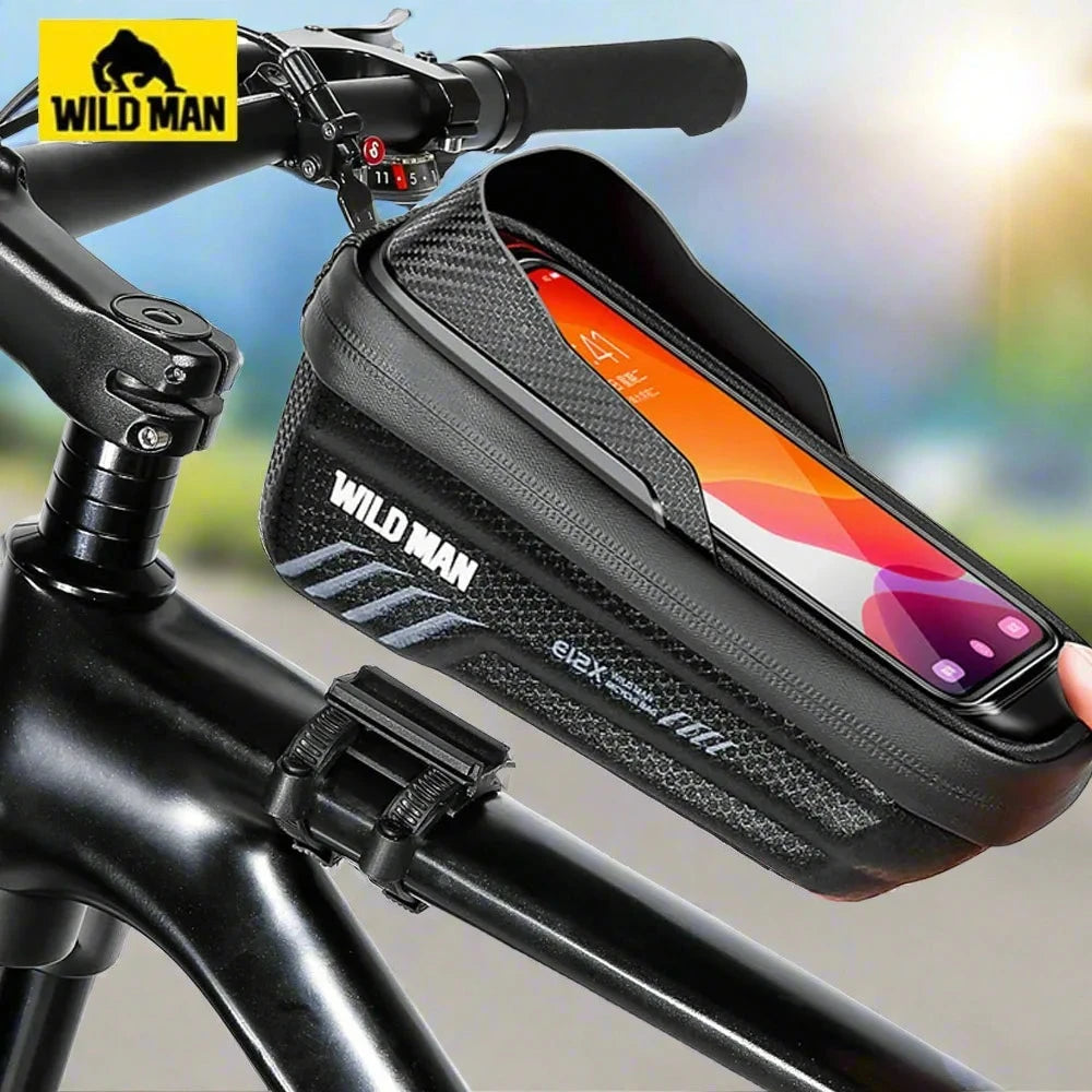 Bicycle Phone Case Holder Touch Screen Waterproof Bag