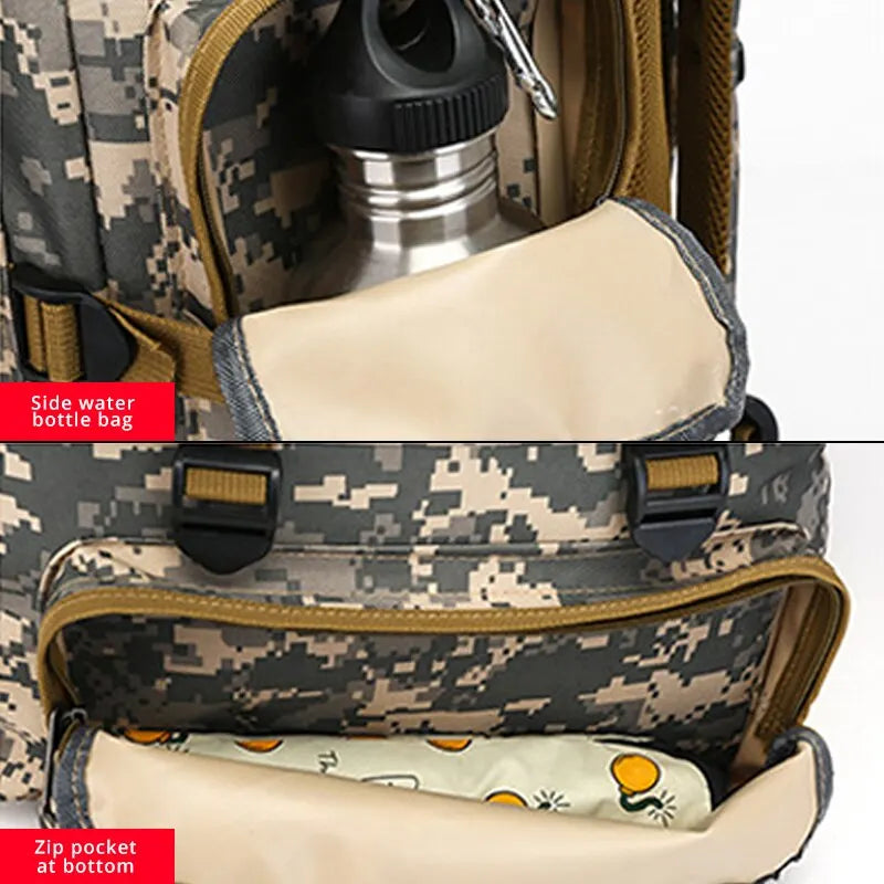 Travel Backpack Tactical Climbing Outdoor Hiking Camouflage Multifunctional Bag