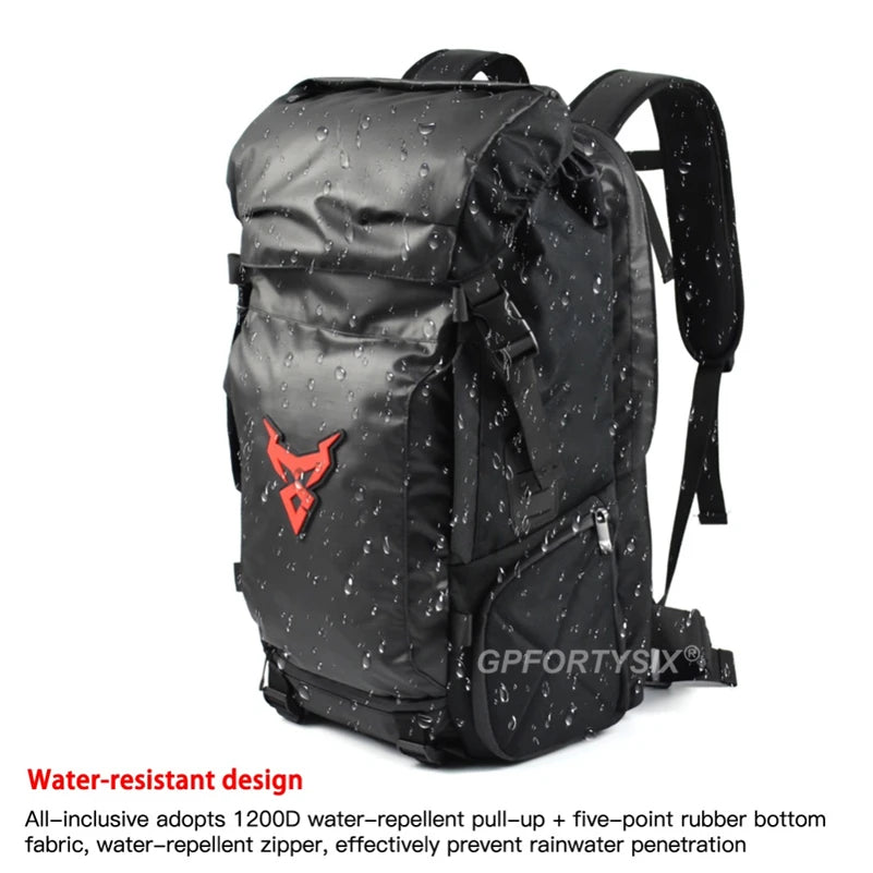 Motorcycle Rear Seat Bag Backpack