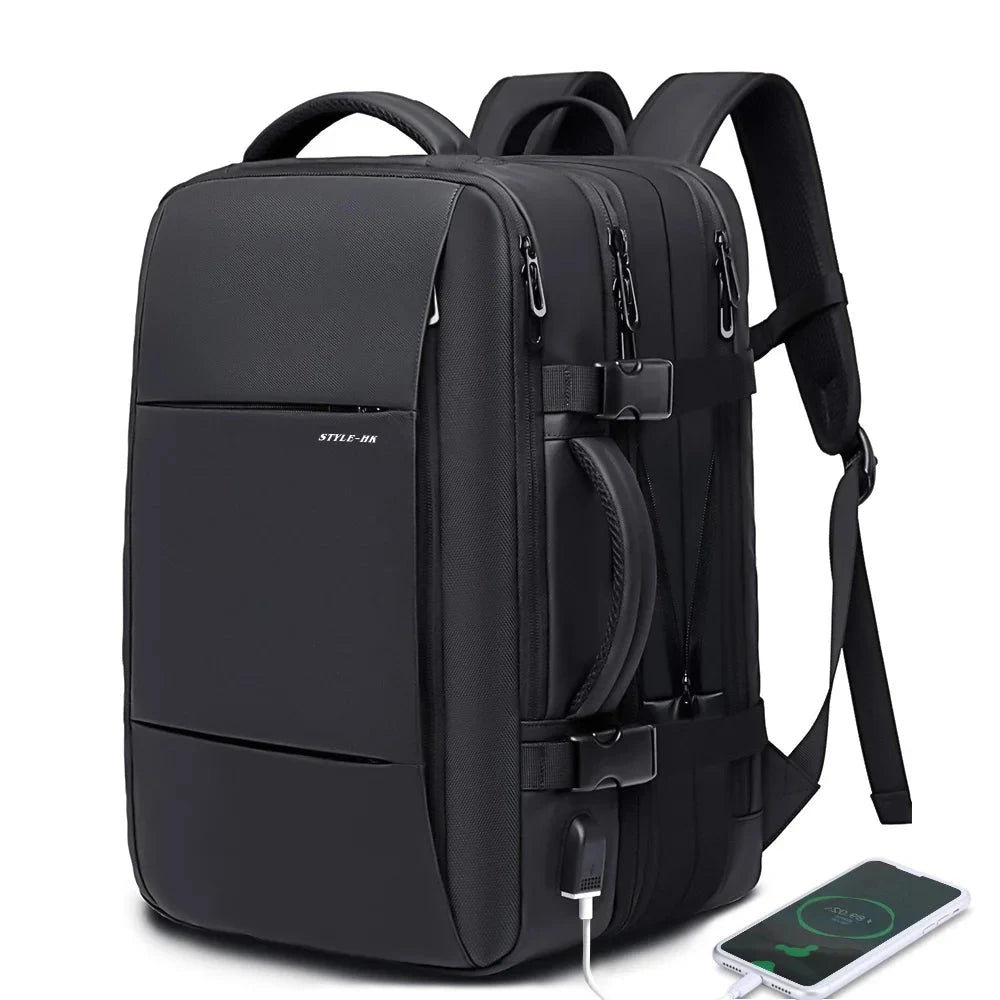 Large Capacity Expandable Travel Backpack