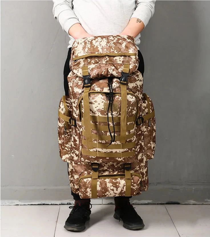 Travel Backpack Tactical Climbing Outdoor Hiking Camouflage Multifunctional Bag