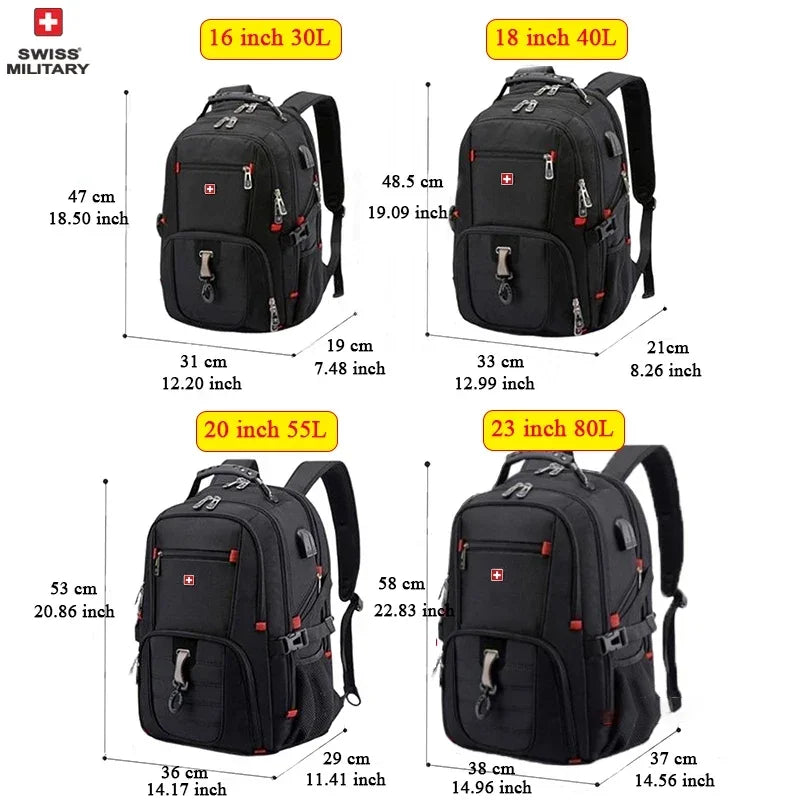 SWISS Backpack Military Multifunction