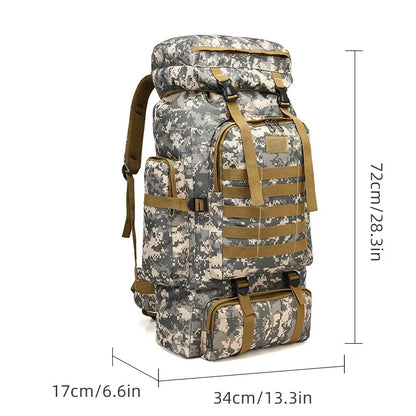 Travel Backpack Tactical Climbing Outdoor Hiking Camouflage Multifunctional Bag