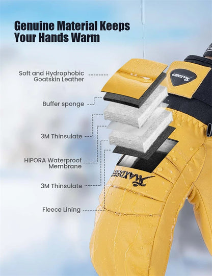 Skiing Snowboard Thermal Gloves