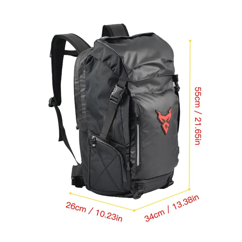 Motorcycle Rear Seat Bag Backpack