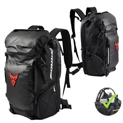 Motorcycle Rear Seat Bag Backpack